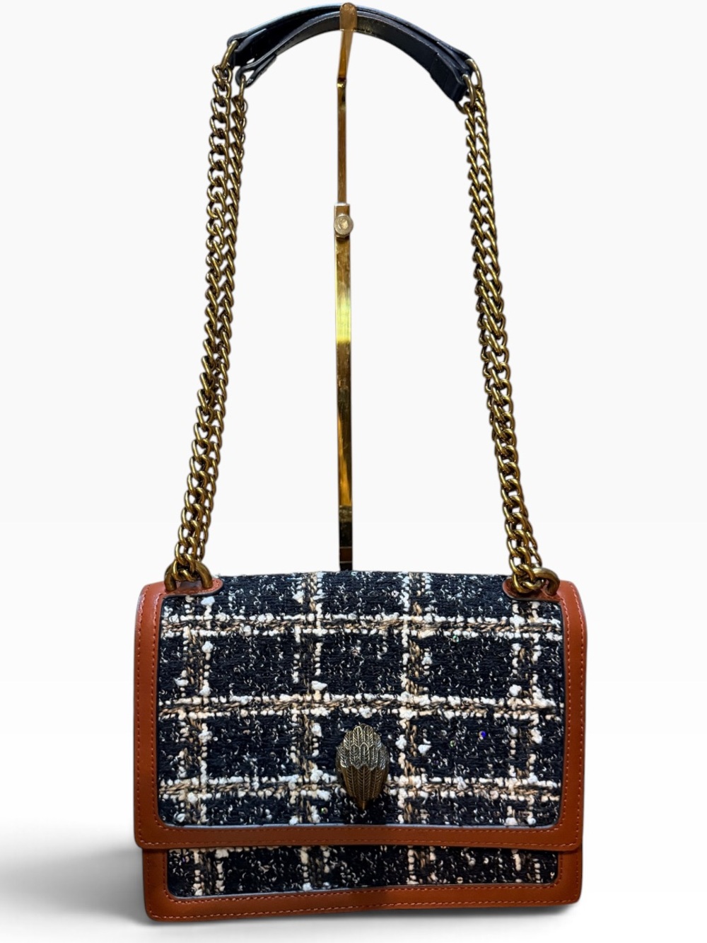 KURT GEIGER London tweed crossbody bag 🖤🤎🖤